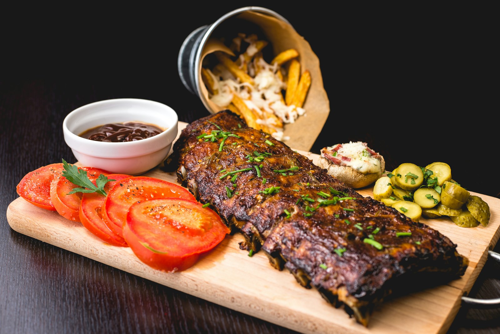 Charcoal Grill illustrative presentation